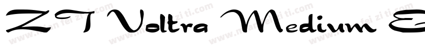 ZT Voltra Medium Ex字体转换
